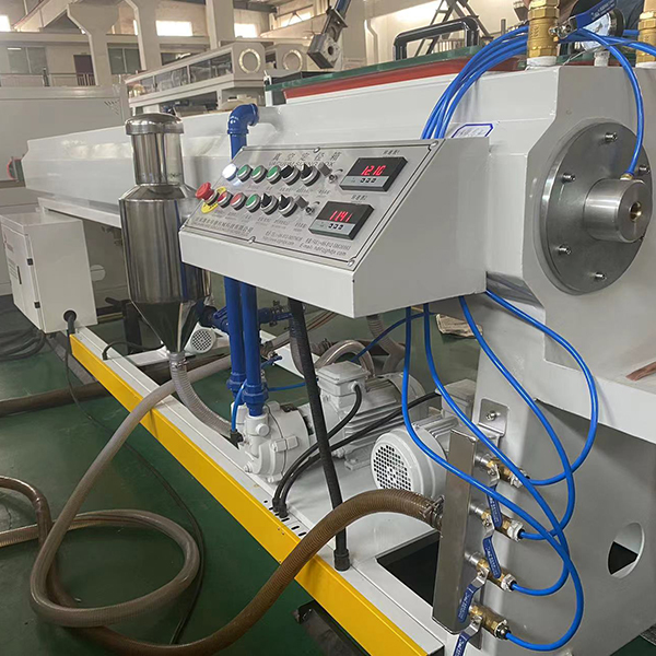 16-32-40-50一出二PVC塑料管材生產線 穿線給水管塑料管材擠出機設備