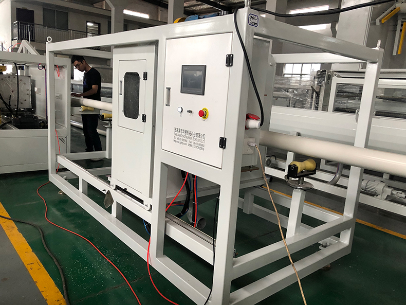 PVC110-315-400給水管擠出機生產(chǎn)線 PVC樹脂粉末管材制管機設(shè)備